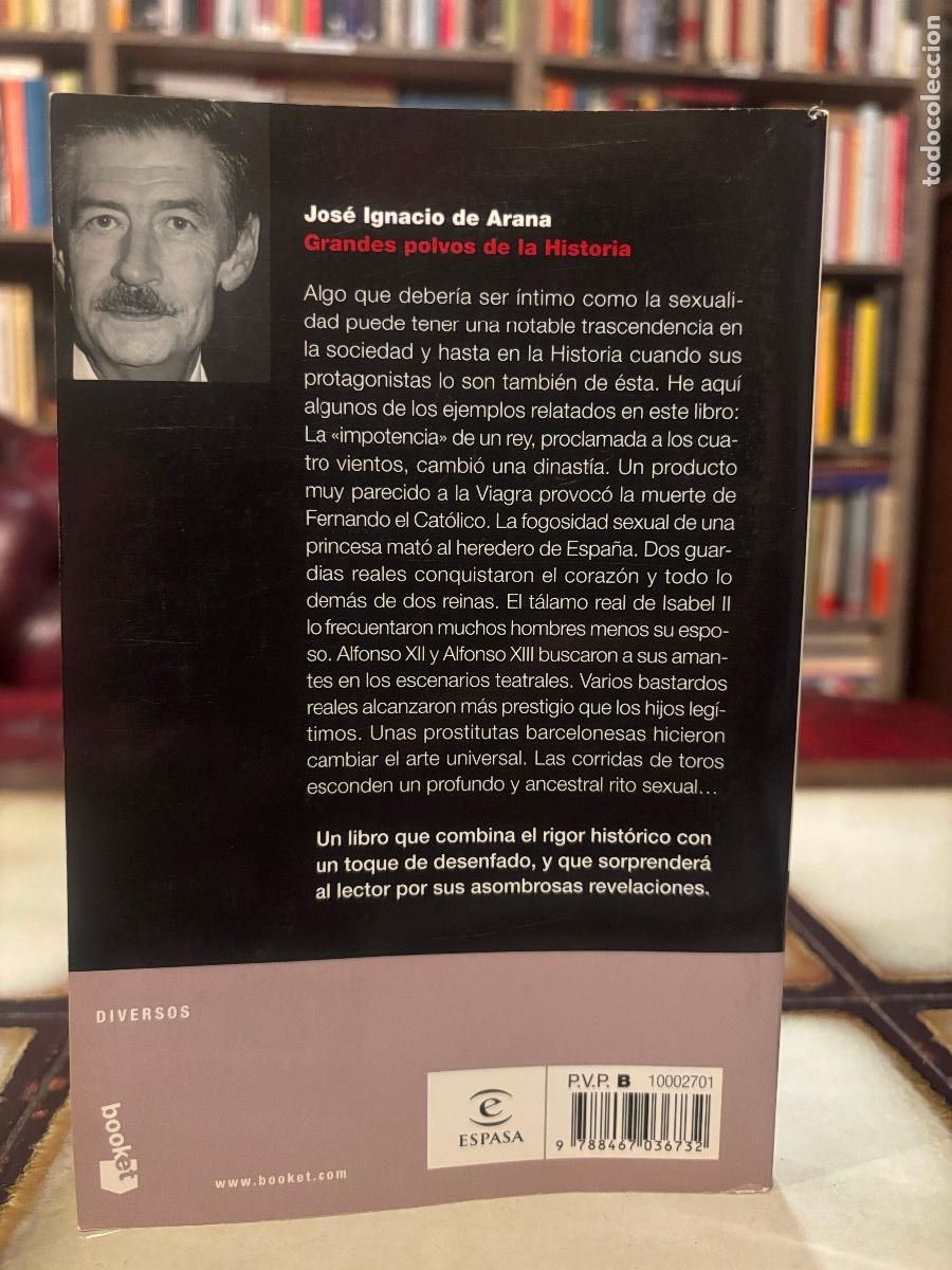 Libros de segunda mano: Grandes polvos de la historia. Jos&eacute; Ignacio de Arana - Foto 2