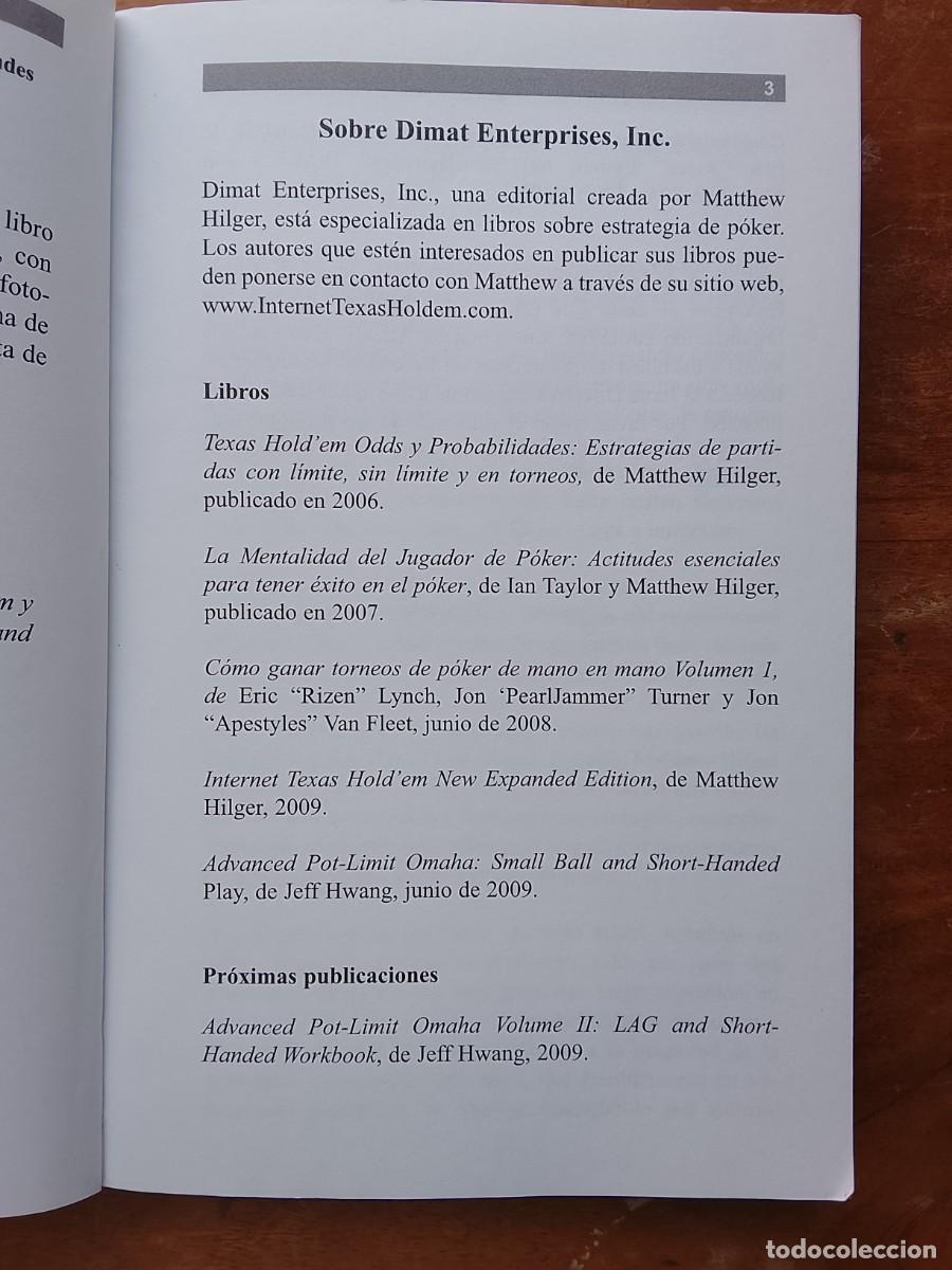 Libros de segunda mano: La mentalidad del jugador de poker - Foto 4