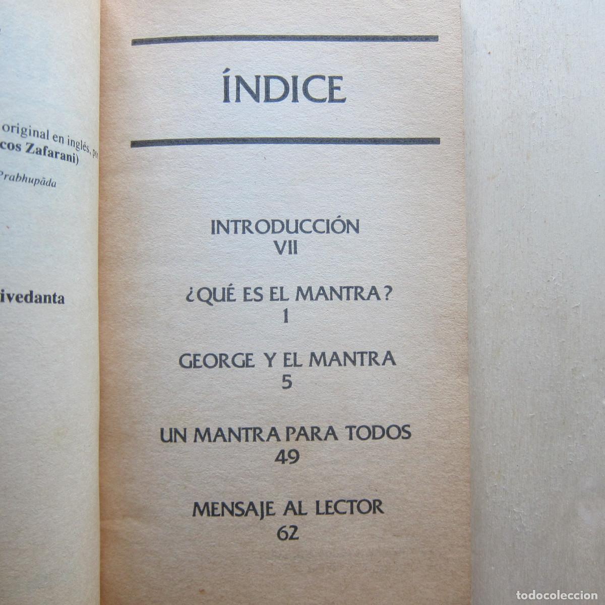 Libros de segunda mano: GEORGE HARRISON Y EL MANTRA (BAKTHIVEDANTA) MANUAL - Foto 9