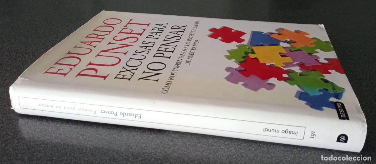 Libros de segunda mano: Excusas Para No Pensar Eduardo Punset - Foto 2