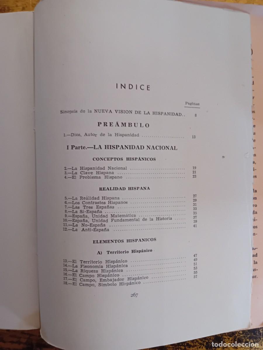 Libros de segunda mano: Nueva visi&oacute;n de la Hispanidad 2&deg; edici&oacute;n 1947 - Foto 7