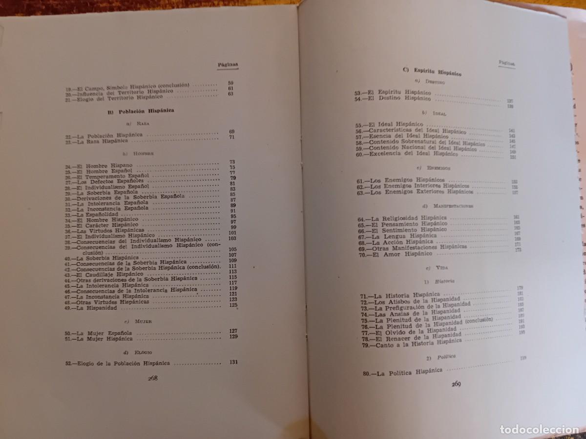 Libros de segunda mano: Nueva visi&oacute;n de la Hispanidad 2&deg; edici&oacute;n 1947 - Foto 8