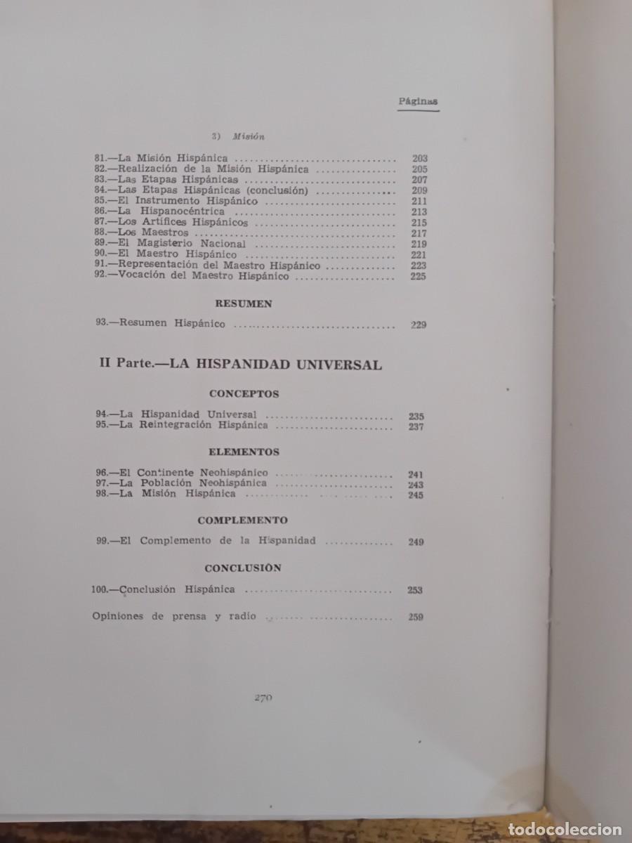 Libros de segunda mano: Nueva visi&oacute;n de la Hispanidad 2&deg; edici&oacute;n 1947 - Foto 9