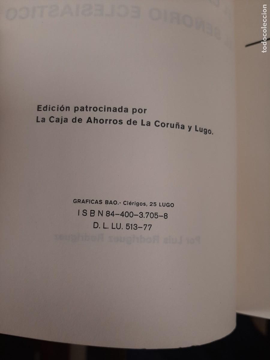 Libros de segunda mano: El campesino lucense y el se&ntilde;or&iacute;o eclesi&aacute;stico - LUIS RODRIGUEZ - 1977 - Foto 3