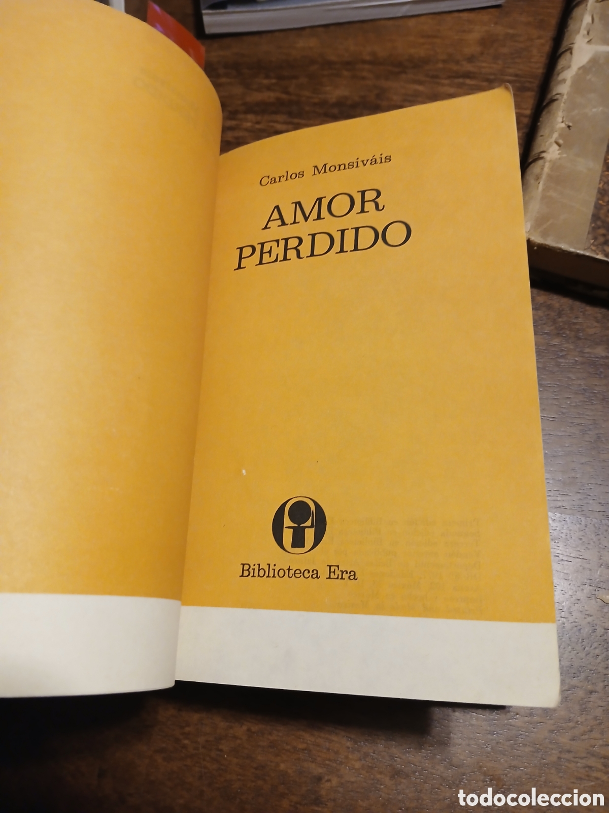 Libros de segunda mano: Amor perdido, Carlos Monsivais - Foto 5