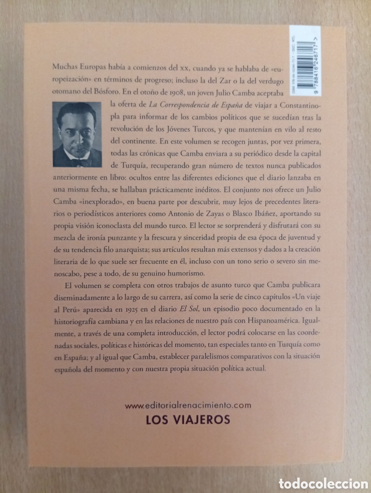 Libros de segunda mano: CONSTANTINOPLA (1908-1909). Julio Camba - Foto 2