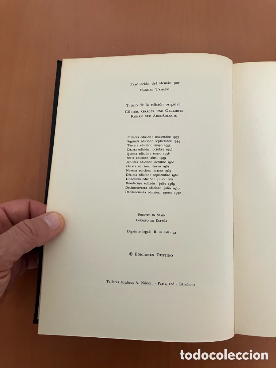 Libros de segunda mano: Pir&aacute;mides esfinges faraones. Kurt Lange - Foto 4