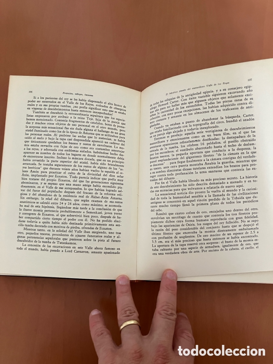 Libros de segunda mano: Pir&aacute;mides esfinges faraones. Kurt Lange - Foto 5