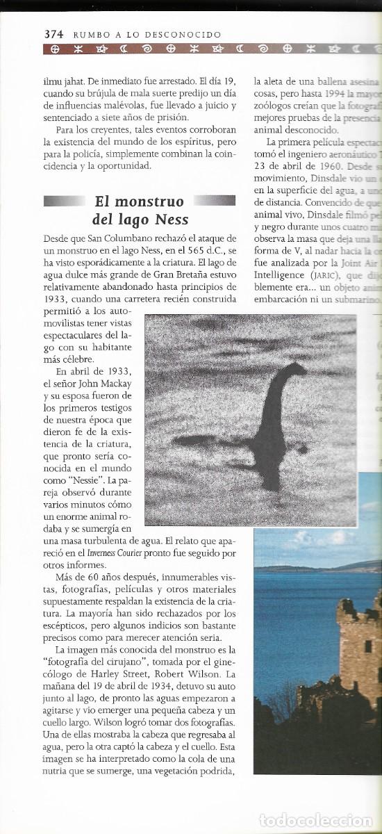 Libros de segunda mano: RUMBO A LO DESCONOCIDO - VV.AA - READERS DIGEST - 1998. - Foto 3