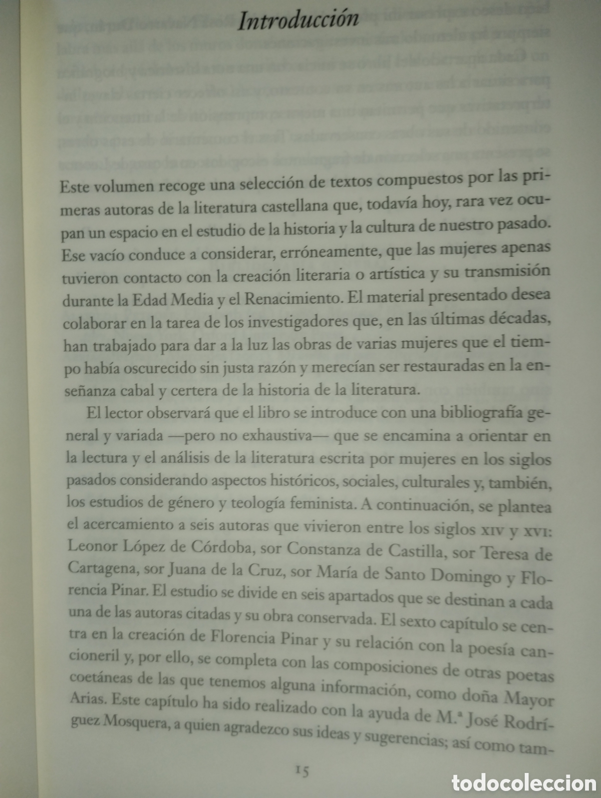 Libros de segunda mano: LAS PRIMERAS ESCRITORAS EN LENGUA CASTELLANA - Foto 10