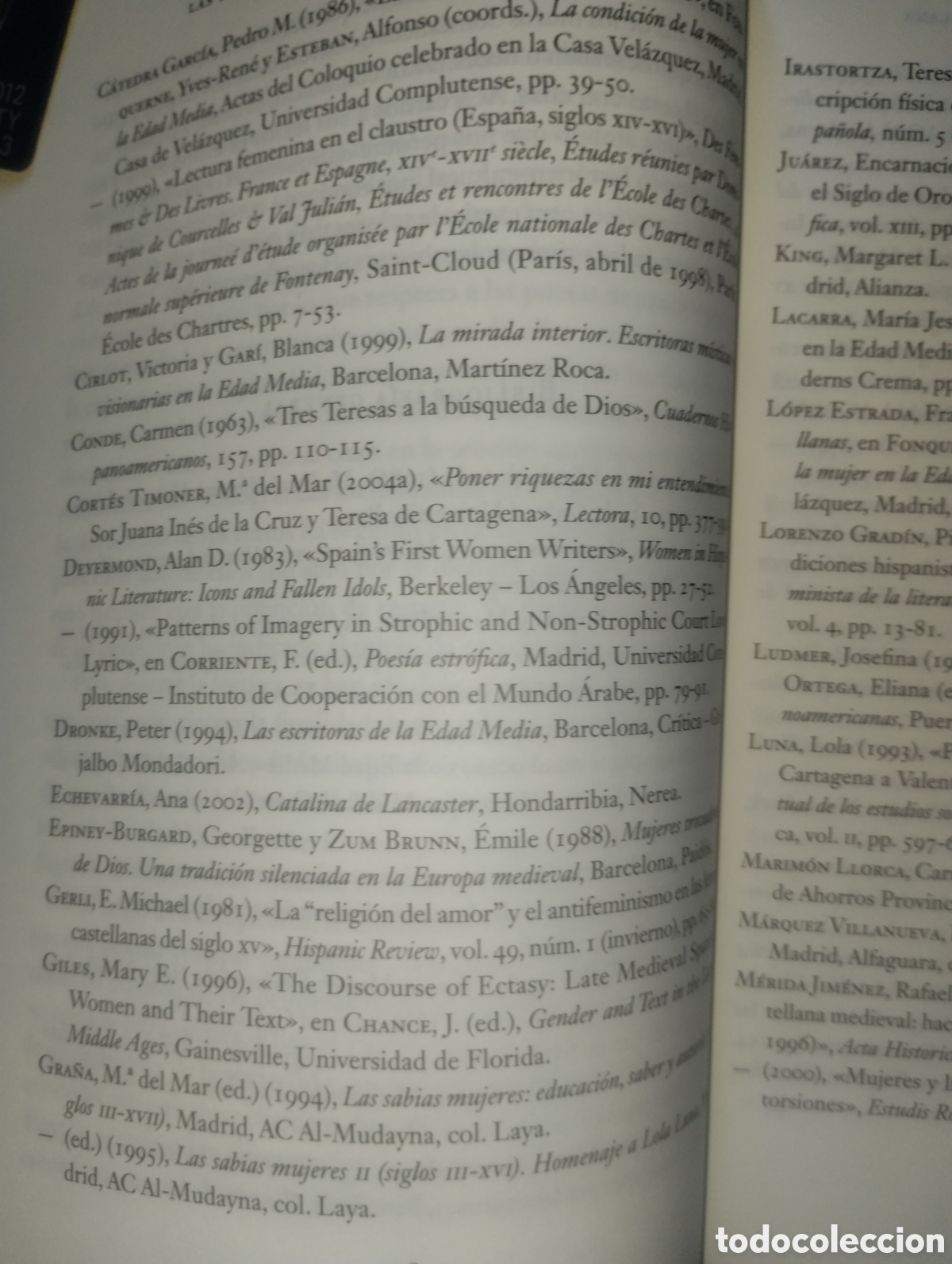 Libros de segunda mano: LAS PRIMERAS ESCRITORAS EN LENGUA CASTELLANA - Foto 13
