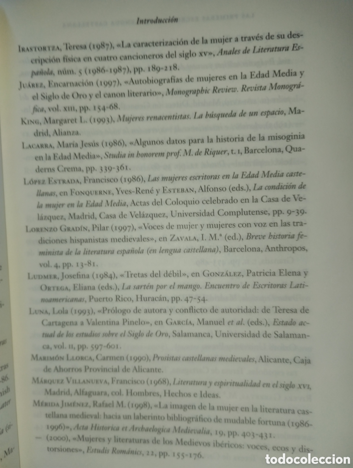 Libros de segunda mano: LAS PRIMERAS ESCRITORAS EN LENGUA CASTELLANA - Foto 14