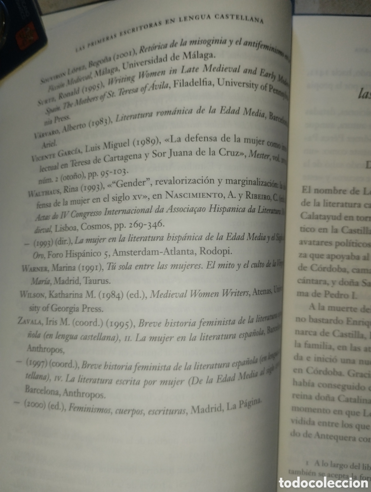 Libros de segunda mano: LAS PRIMERAS ESCRITORAS EN LENGUA CASTELLANA - Foto 17