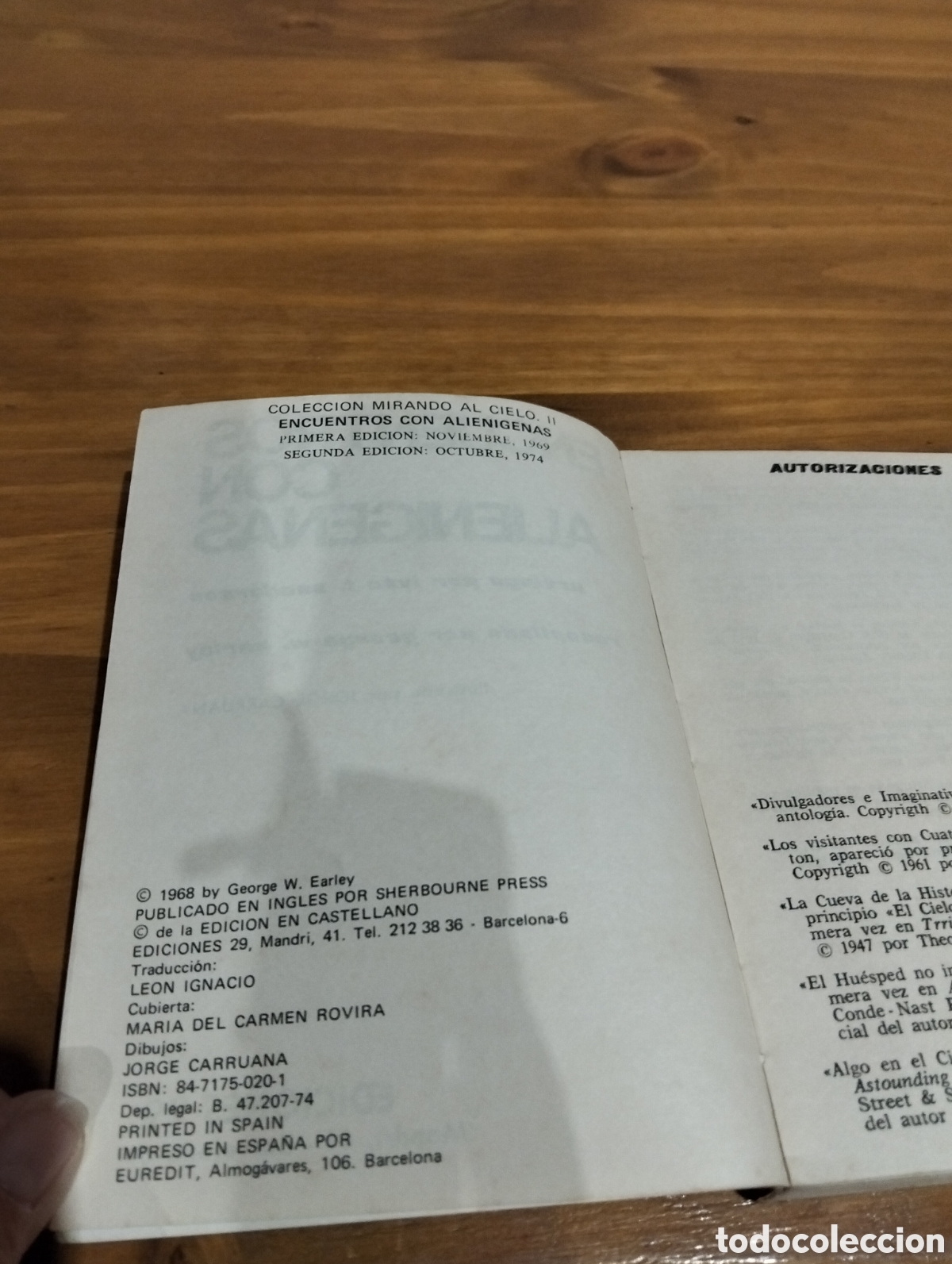 Libros de segunda mano: Encuentros con alien&iacute;genas - Foto 3