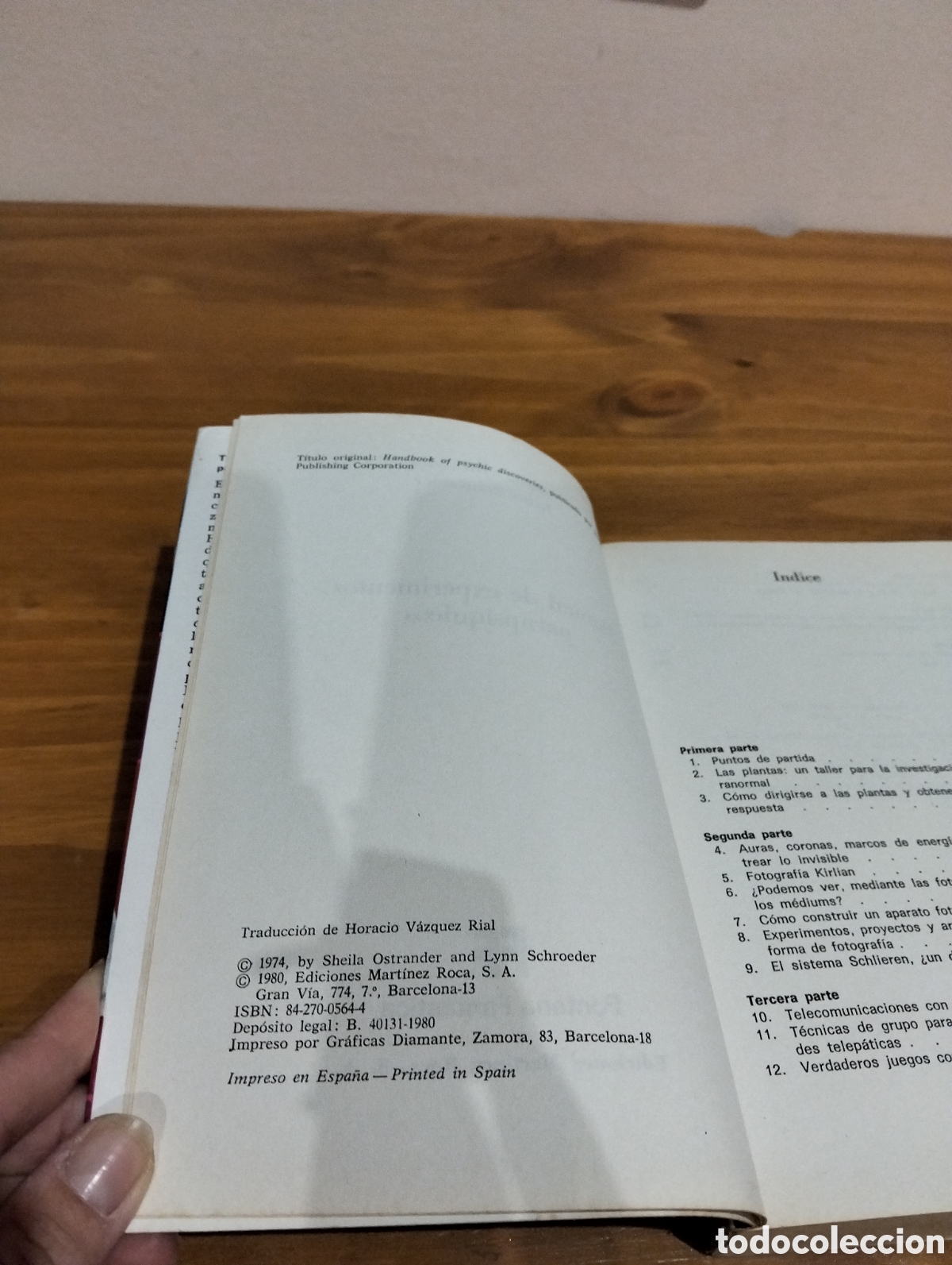Libros de segunda mano: Manual de experimentos para ps&iacute;quicos - Foto 2