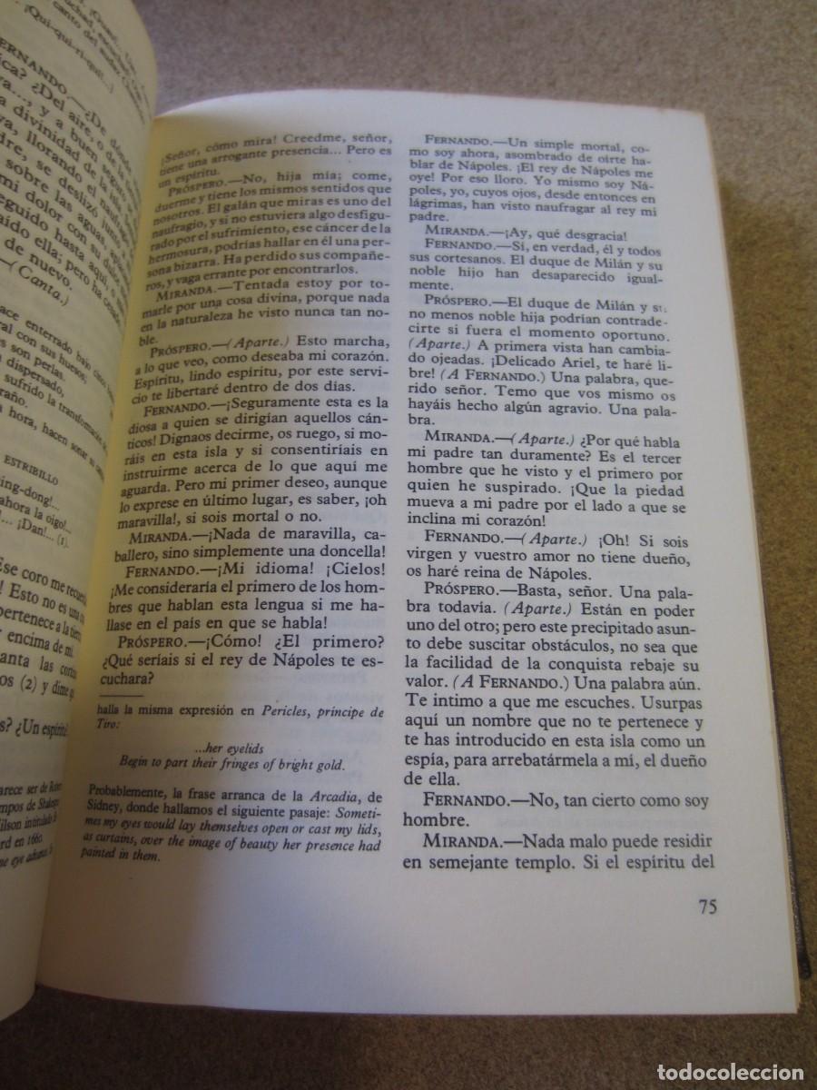 Libros de segunda mano: Libros de William Shakespeare (1982 Obras Completas) (Tomos 3 4 5 8) - Foto 20