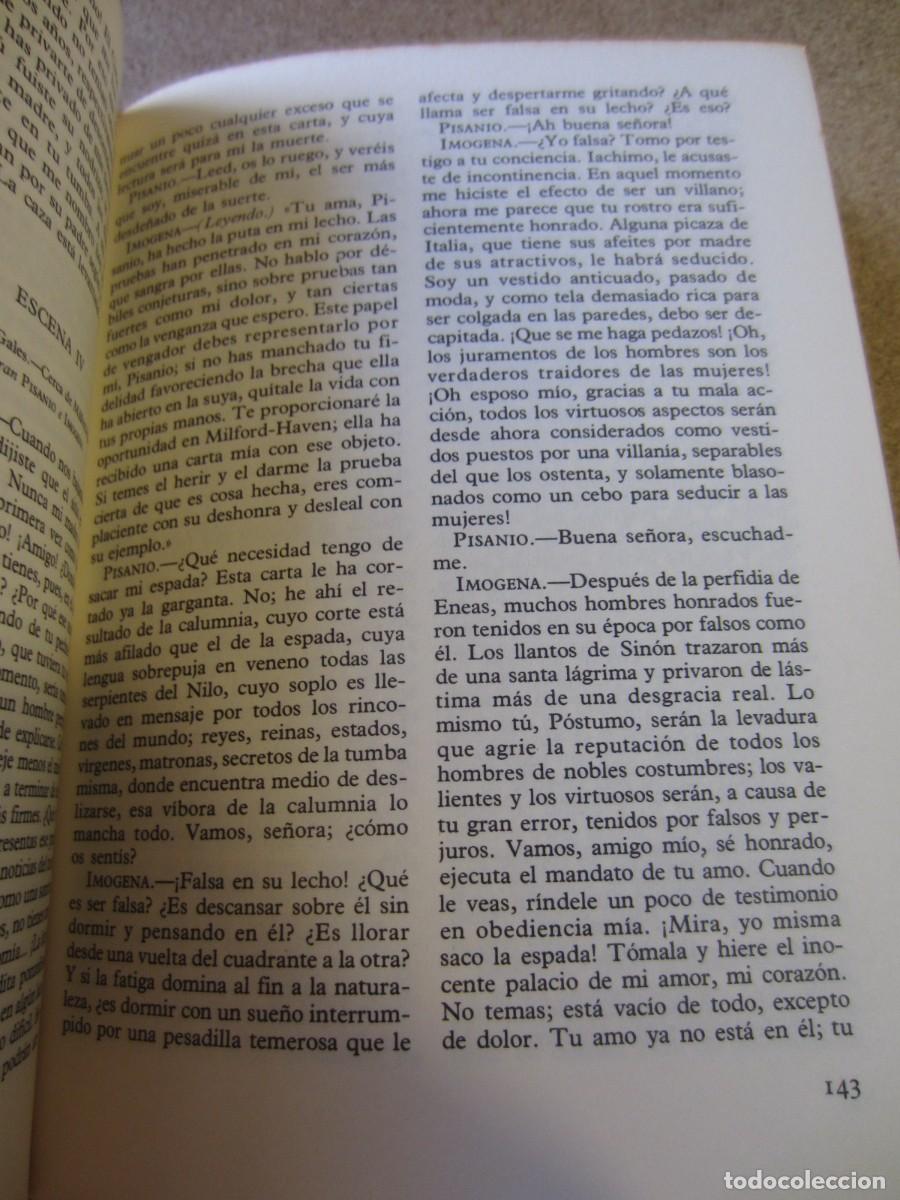 Libros de segunda mano: Libros de William Shakespeare (1982 Obras Completas) (Tomos 3 4 5 8) - Foto 21