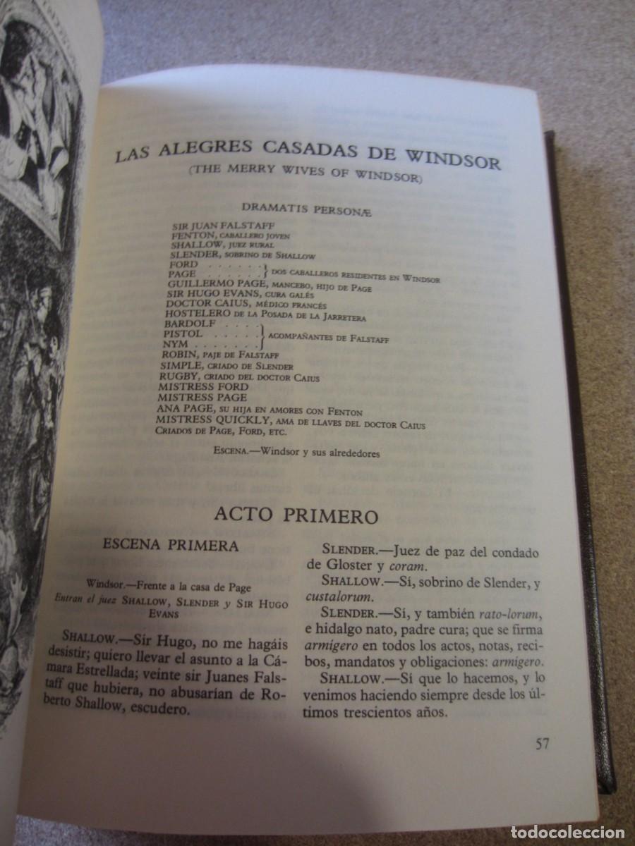 Libros de segunda mano: Libros de William Shakespeare (1982 Obras Completas) (Tomos 3 4 5 8) - Foto 22
