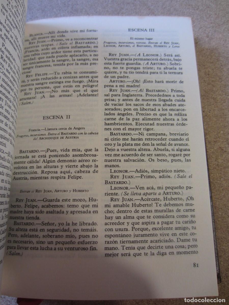 Libros de segunda mano: Libros de William Shakespeare (1982 Obras Completas) (Tomos 3 4 5 8) - Foto 24