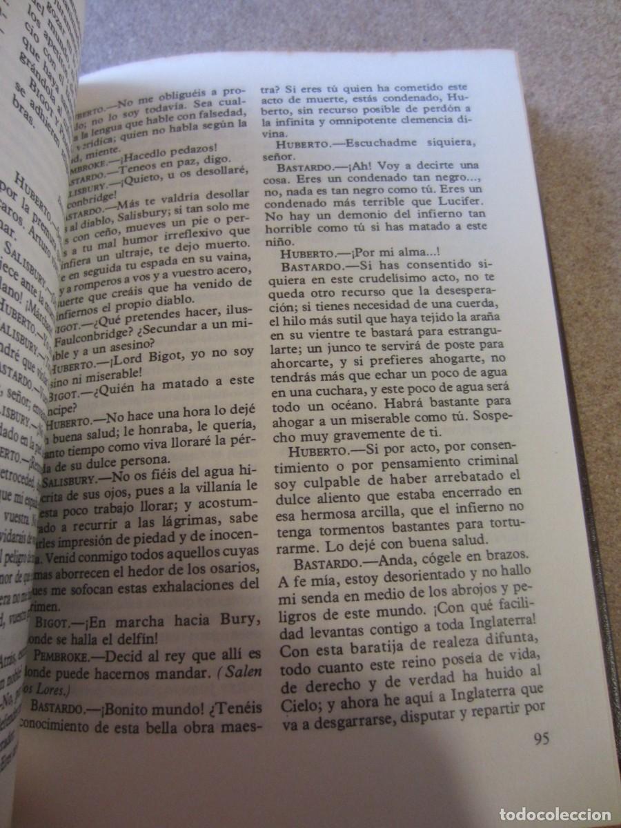 Libros de segunda mano: Libros de William Shakespeare (1982 Obras Completas) (Tomos 3 4 5 8) - Foto 25
