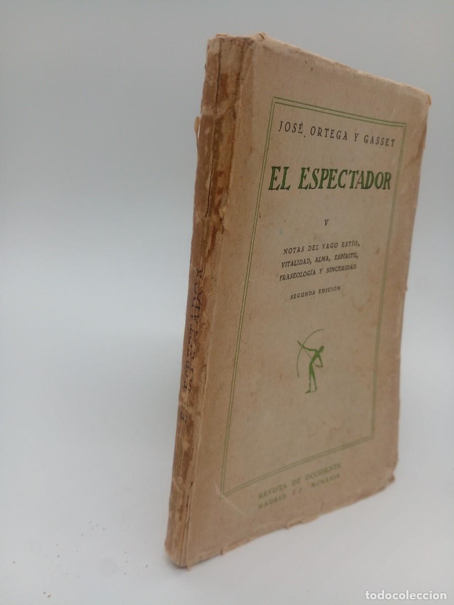 Libros de segunda mano: Jos&eacute; Ortega y Gasset - El Espectador V - Foto 2