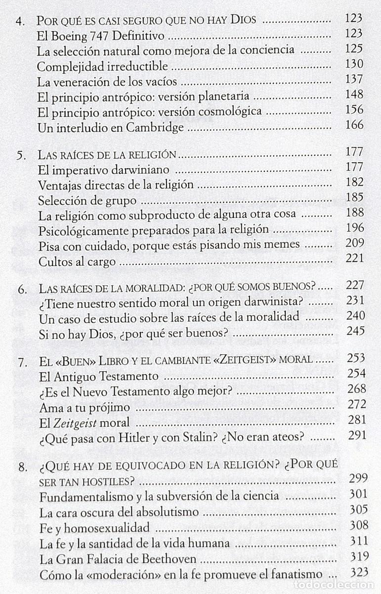 Libros de segunda mano: El espejismo de dios - Richard Dawkins - Foto 7