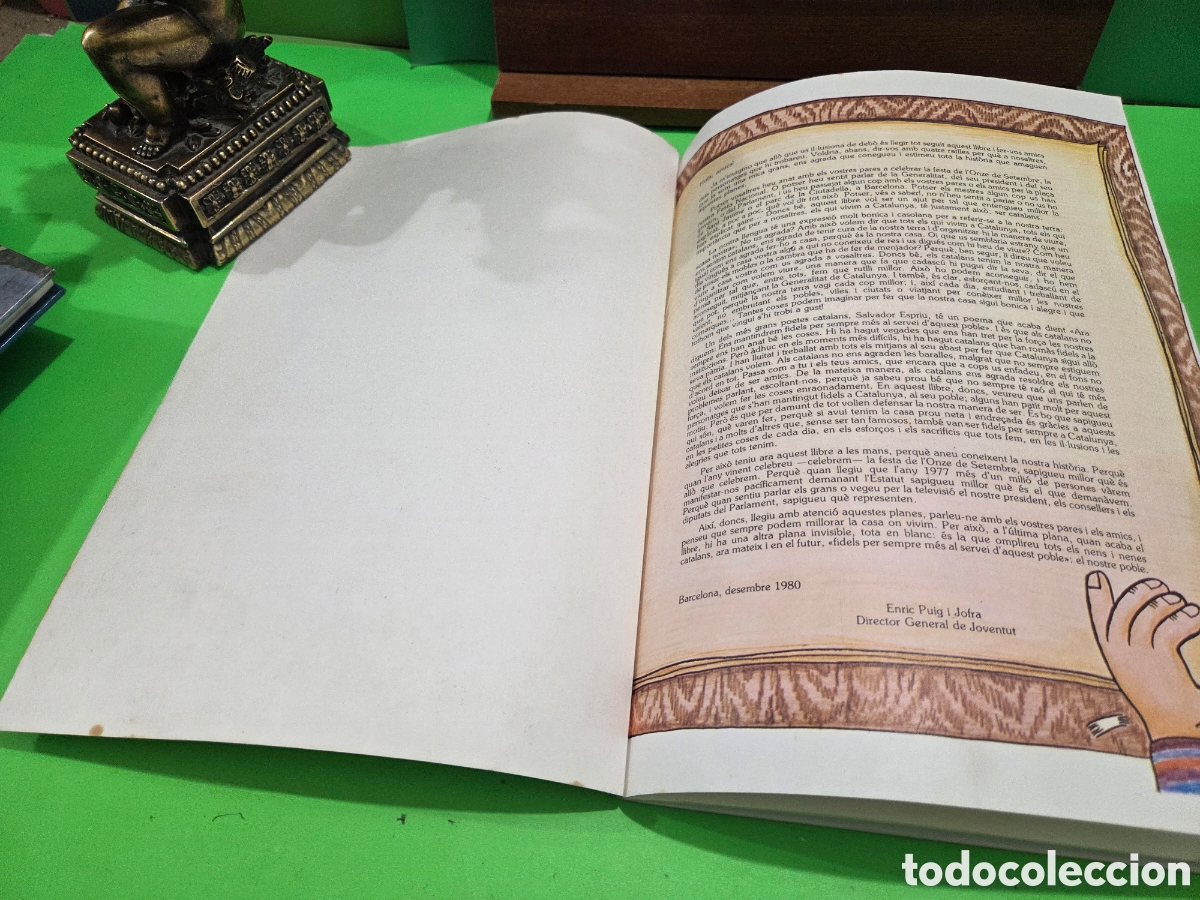 Libros de segunda mano: &rdquo;&rdquo;QU&Eacute; ES LA GENERALITAT??&rdquo;&rdquo;...DIRECCI&Oacute; GENERAL DE JUVENTUD...1980... - Foto 4