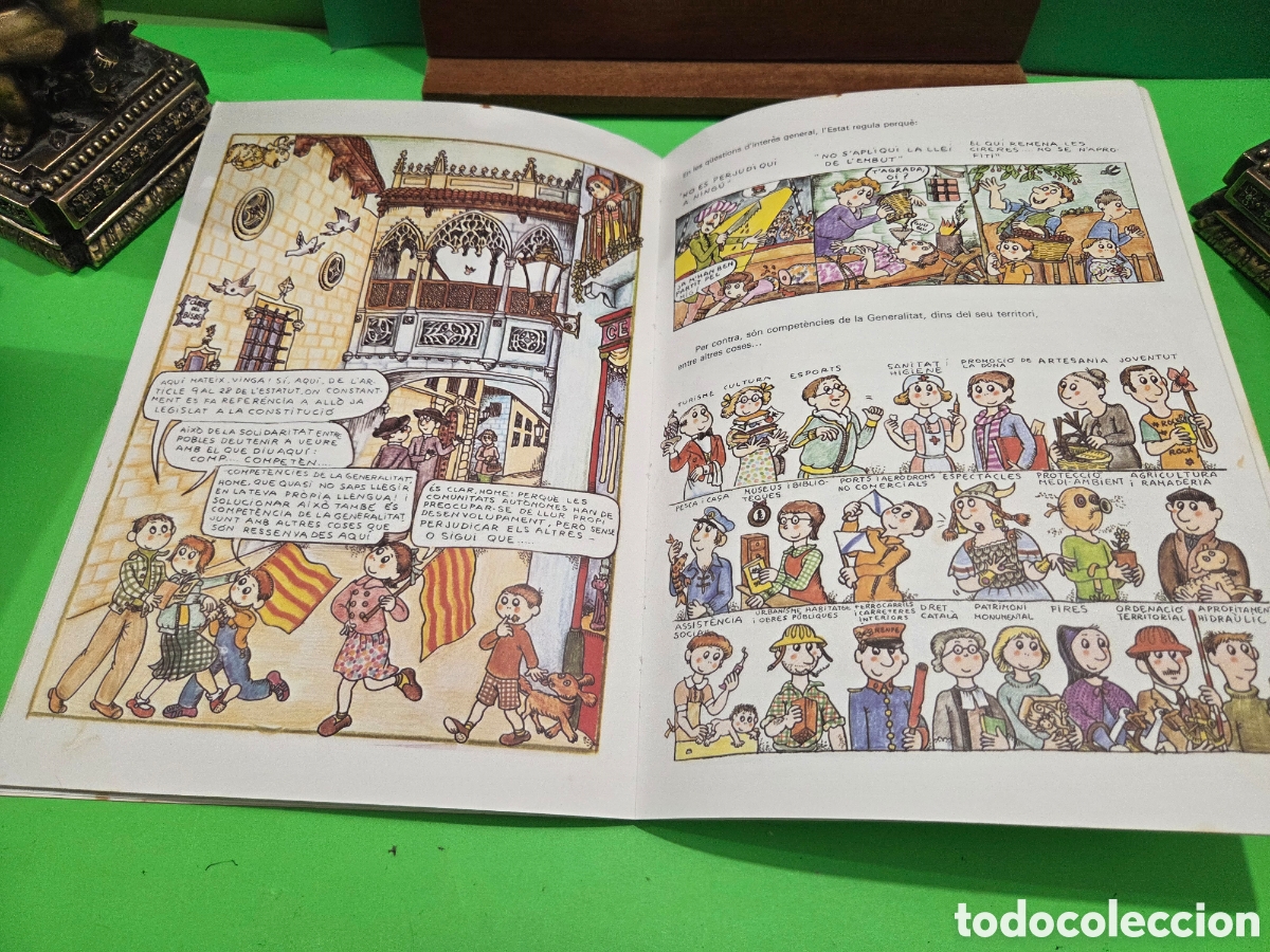 Libros de segunda mano: &rdquo;&rdquo;QU&Eacute; ES LA GENERALITAT??&rdquo;&rdquo;...DIRECCI&Oacute; GENERAL DE JUVENTUD...1980... - Foto 9