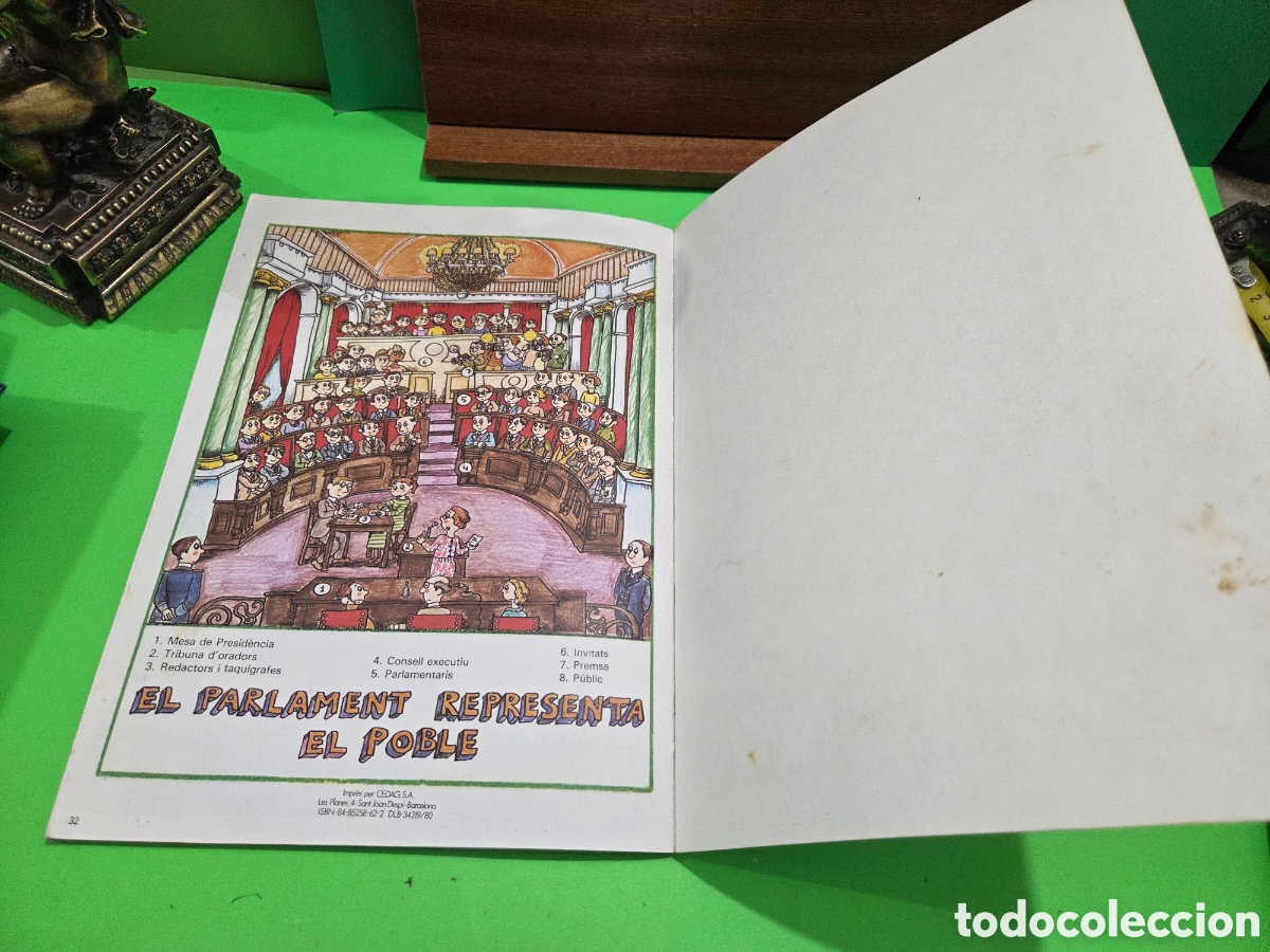 Libros de segunda mano: &rdquo;&rdquo;QU&Eacute; ES LA GENERALITAT??&rdquo;&rdquo;...DIRECCI&Oacute; GENERAL DE JUVENTUD...1980... - Foto 12