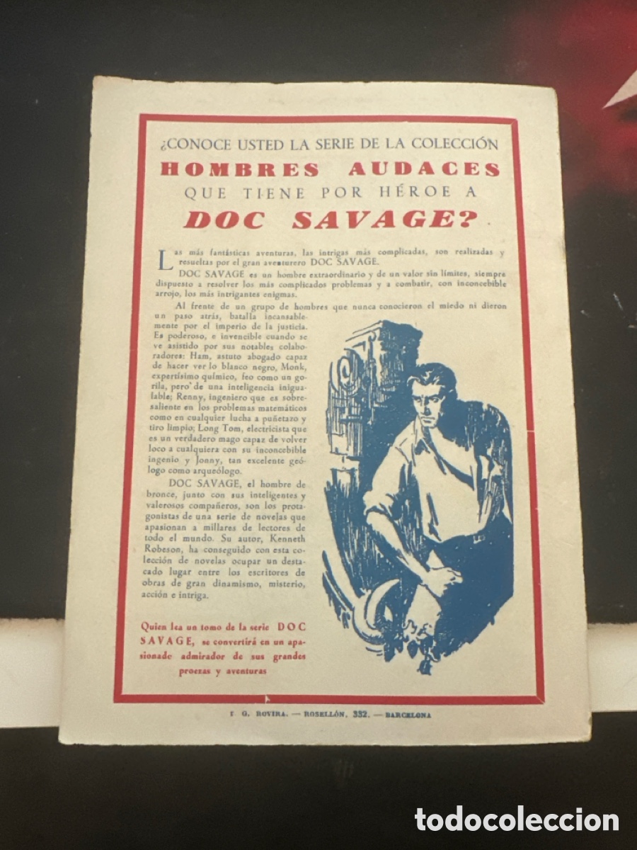 Libros de segunda mano: Bill Barnes - La emisora secreta 1947 - Foto 4