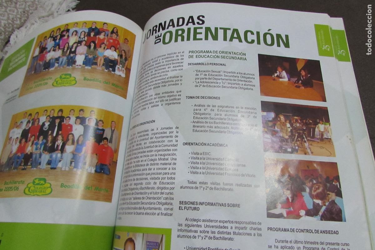 Libros de segunda mano: ESCUELA INFANTIL COLEGIO MIRABAL ANUARIO 05-06 - Foto 7