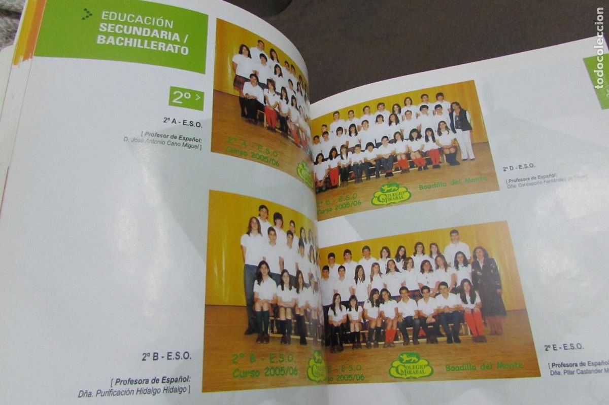 Libros de segunda mano: ESCUELA INFANTIL COLEGIO MIRABAL ANUARIO 05-06 - Foto 13
