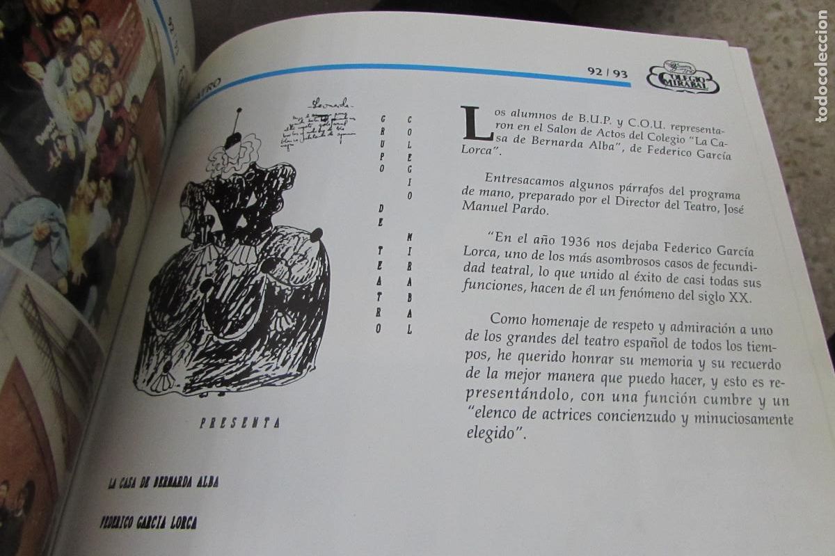 Libros de segunda mano: MEMORIA CURSO 1992 1993 COLEGIO MIRABAL - Foto 18