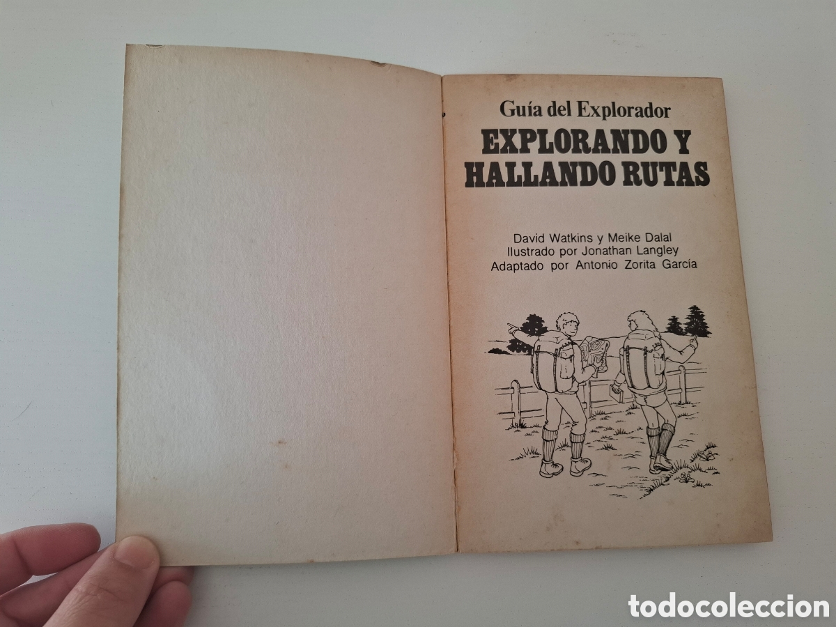 Libros de segunda mano: Libro infantil Explorando y hallando rutas. Guia del explorador. A&ntilde;o 1980. Plesa. - Foto 6