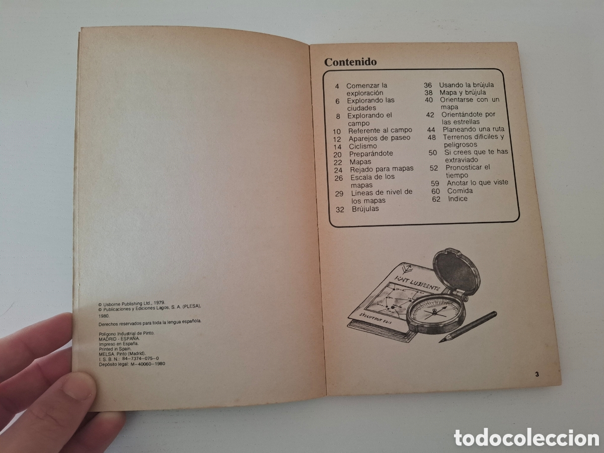 Libros de segunda mano: Libro infantil Explorando y hallando rutas. Guia del explorador. A&ntilde;o 1980. Plesa. - Foto 7