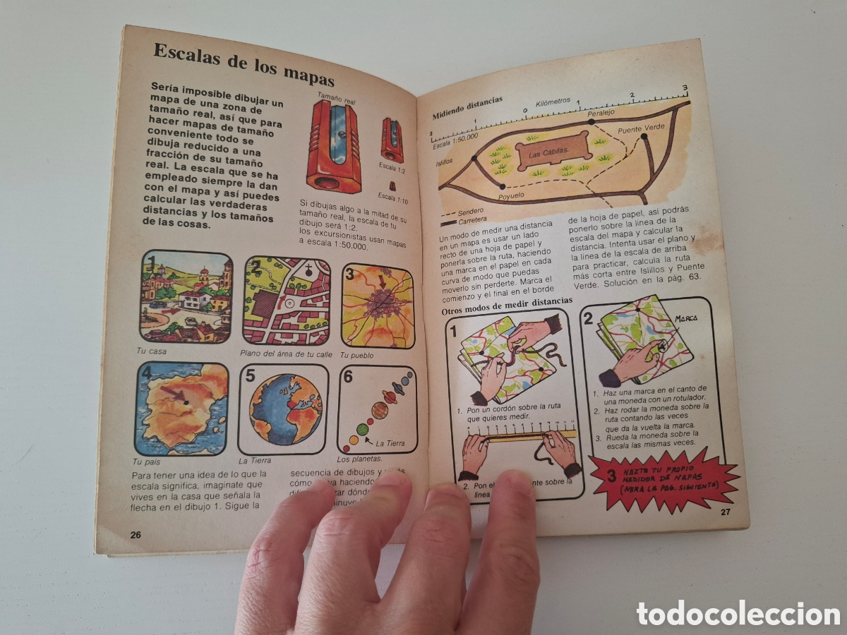 Libros de segunda mano: Libro infantil Explorando y hallando rutas. Guia del explorador. A&ntilde;o 1980. Plesa. - Foto 10