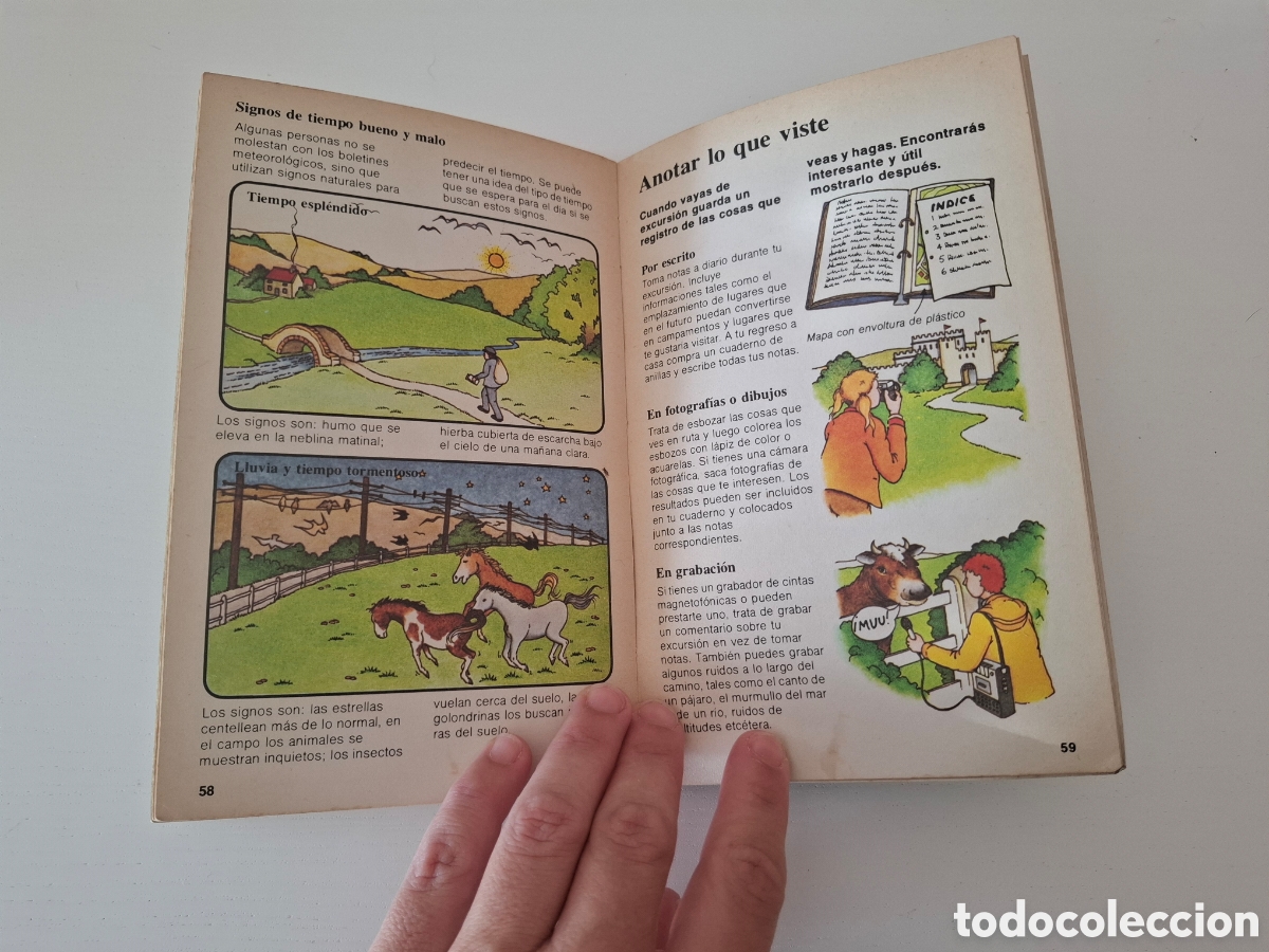Libros de segunda mano: Libro infantil Explorando y hallando rutas. Guia del explorador. A&ntilde;o 1980. Plesa. - Foto 11