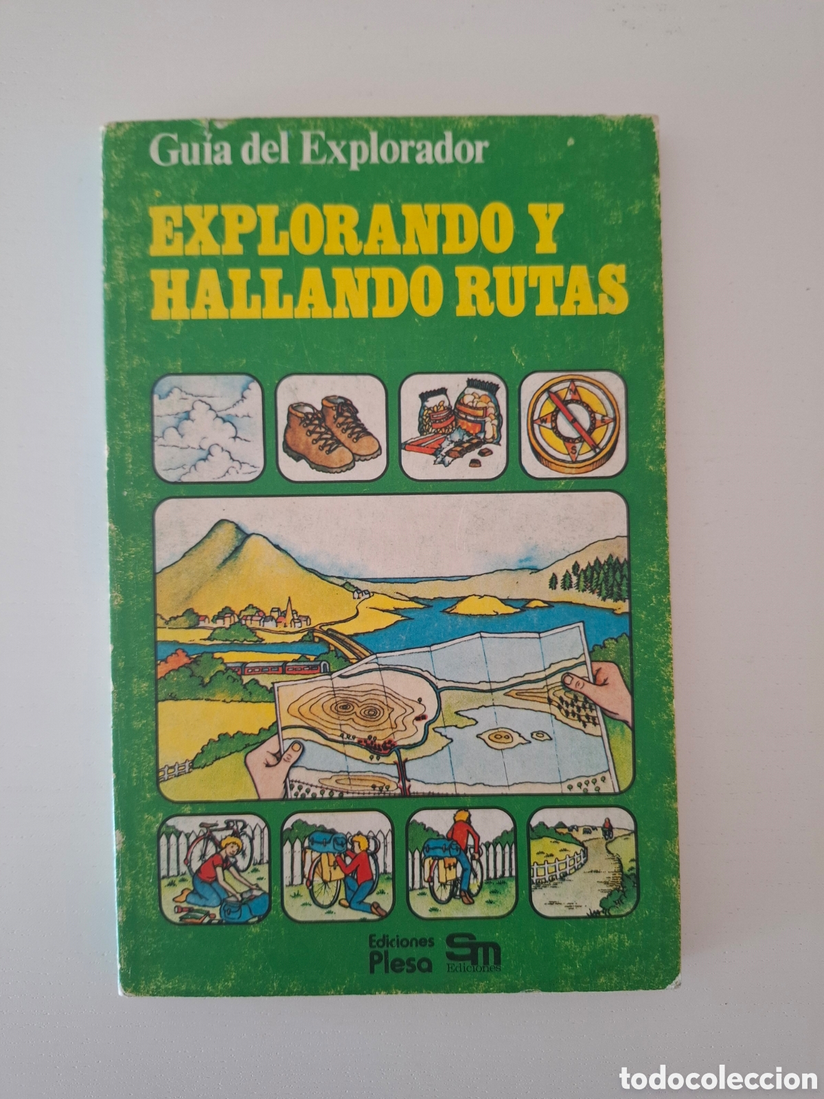 Libros de segunda mano: Libro infantil Explorando y hallando rutas. Guia del explorador. A&ntilde;o 1980. Plesa. - Foto 1