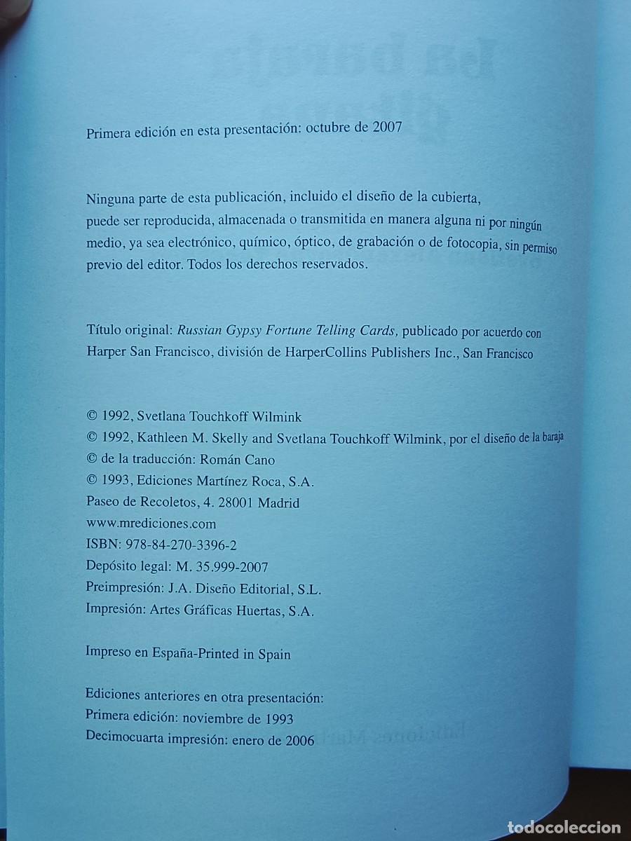 Libros de segunda mano: La baraja gitana. Ciencias adivinatorias - Foto 2