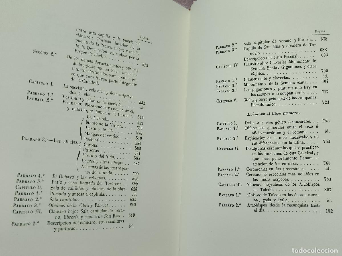 Libros de segunda mano: Sixto Ram&oacute;n Parro: Toledo en la mano (2 vols.) - Foto 6