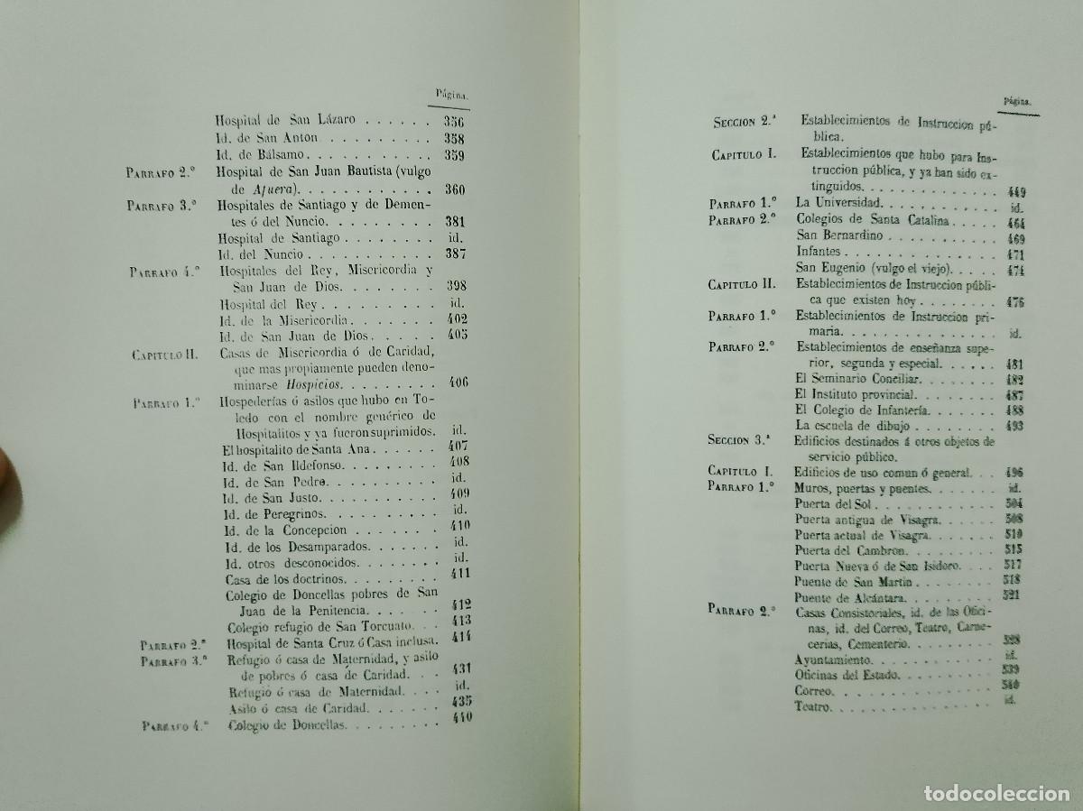 Libros de segunda mano: Sixto Ram&oacute;n Parro: Toledo en la mano (2 vols.) - Foto 10