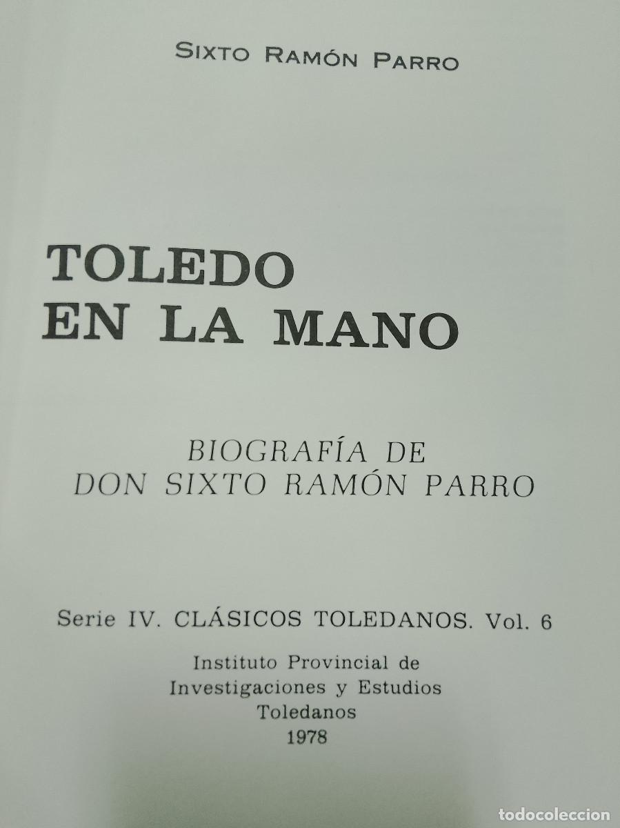 Libros de segunda mano: Sixto Ram&oacute;n Parro: Toledo en la mano (2 vols.) - Foto 12
