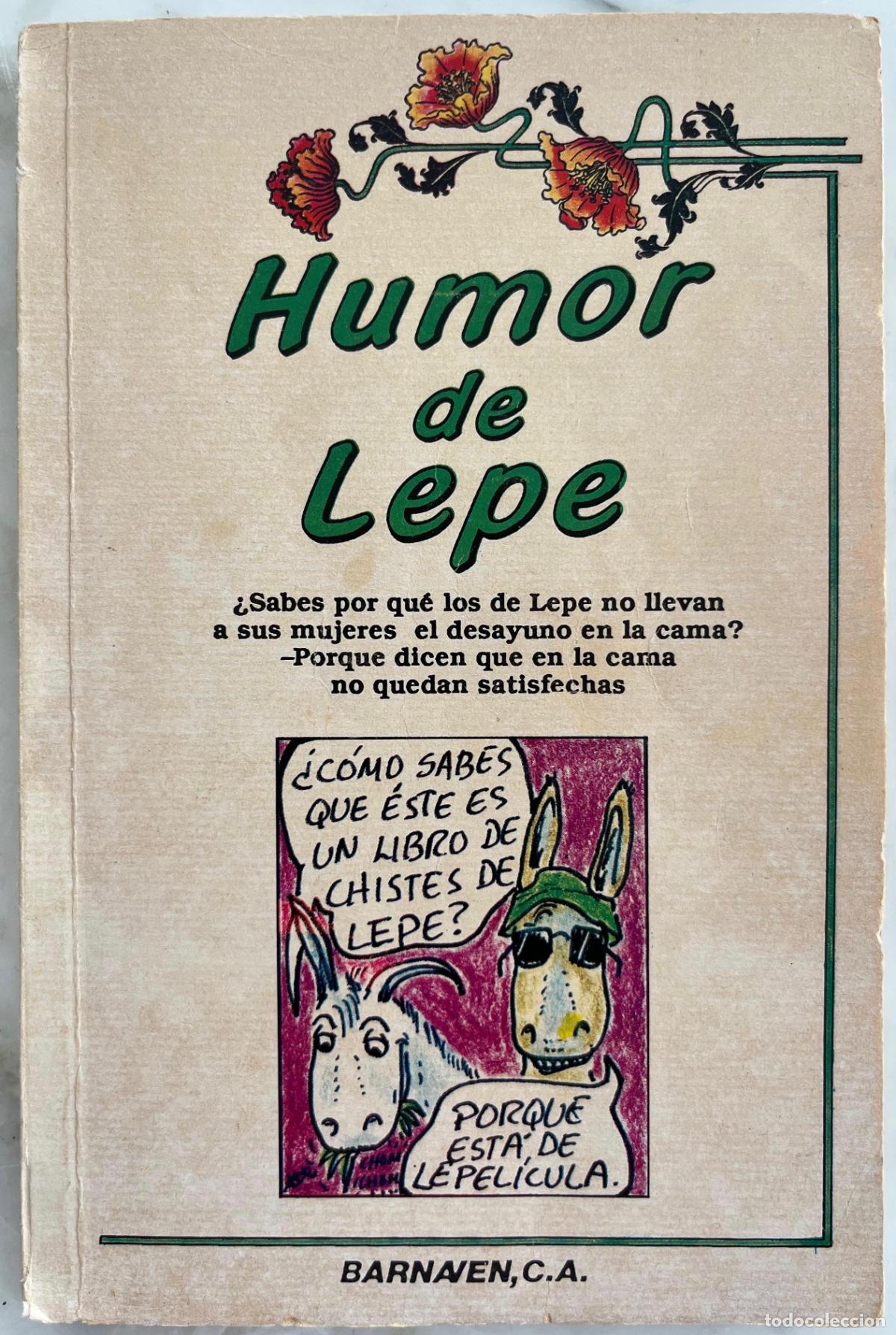 Libros de segunda mano: HUMOR DE LEPE. BARNAVEN C.A. LIBRO DE CHISTES. - Foto 1
