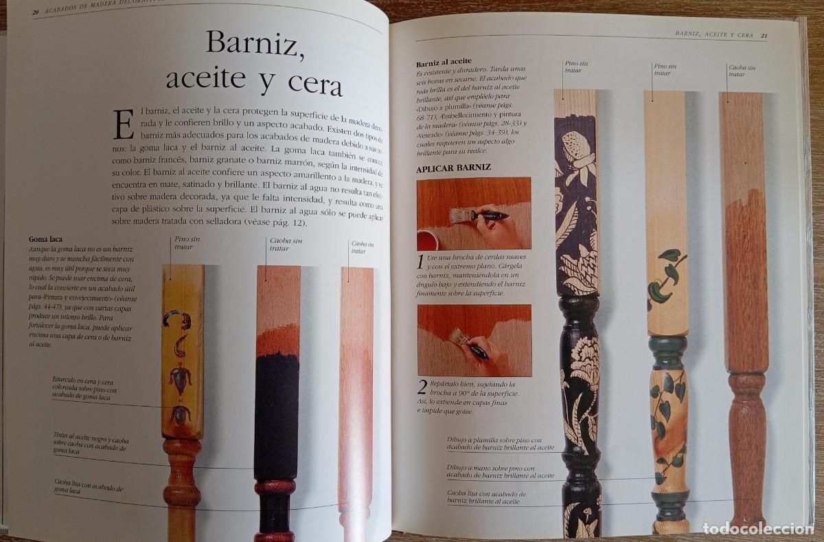 Libros de segunda mano: ACABADOS DE MADERA DECORATIVOS - ANNIE SLOAN - Foto 2