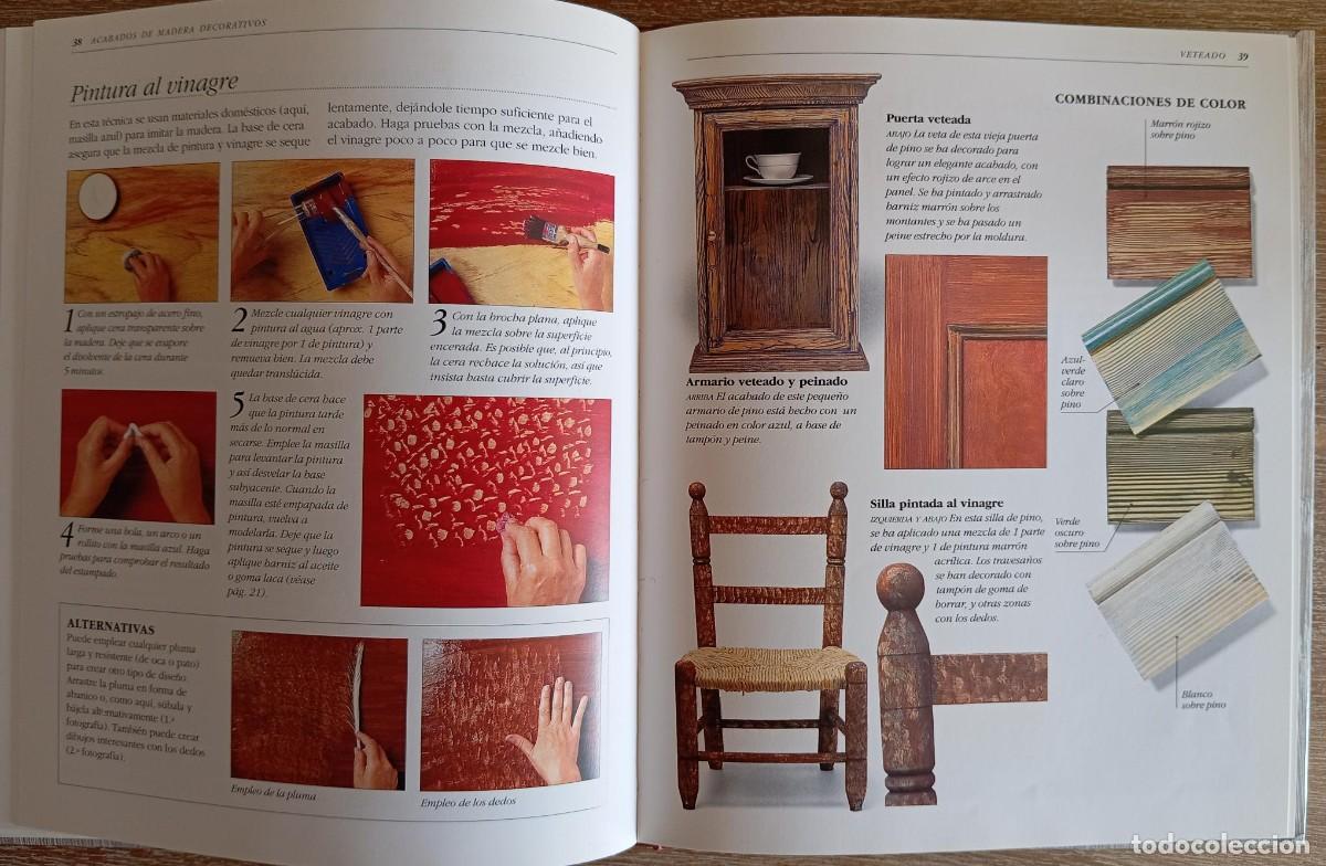 Libros de segunda mano: ACABADOS DE MADERA DECORATIVOS - ANNIE SLOAN - Foto 3