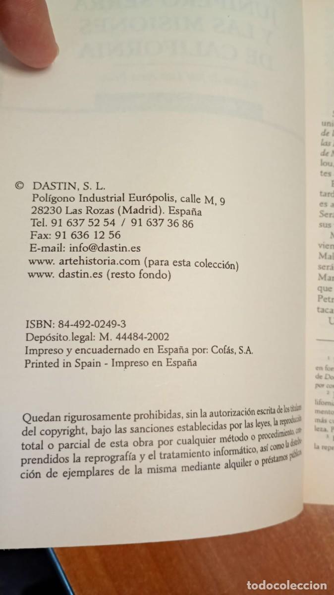 Libros de segunda mano: JUNIPERO SERRA Y LAS MISIONES DE CALIFORNIA - FRANCISCO PALOU - Foto 3