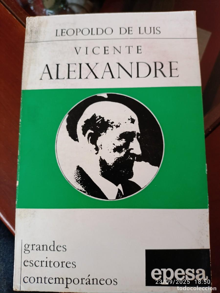 Libros de segunda mano: Vicente Aleixandre. Leopoldo de Luis - Foto 1