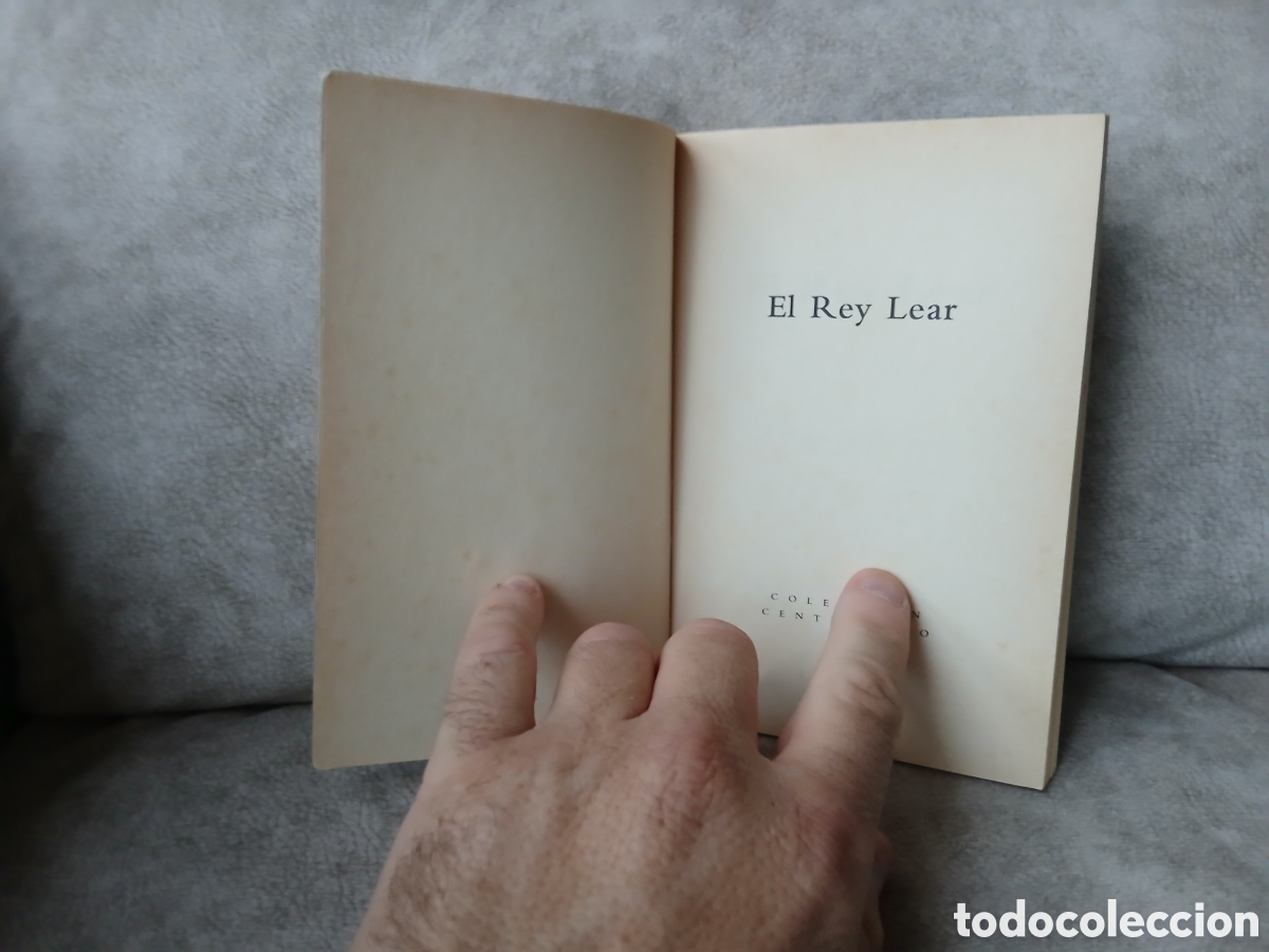Libros de segunda mano: Libro El Rey Lear -William Shakespeare- Colecci&oacute;n Centenario - Foto 5
