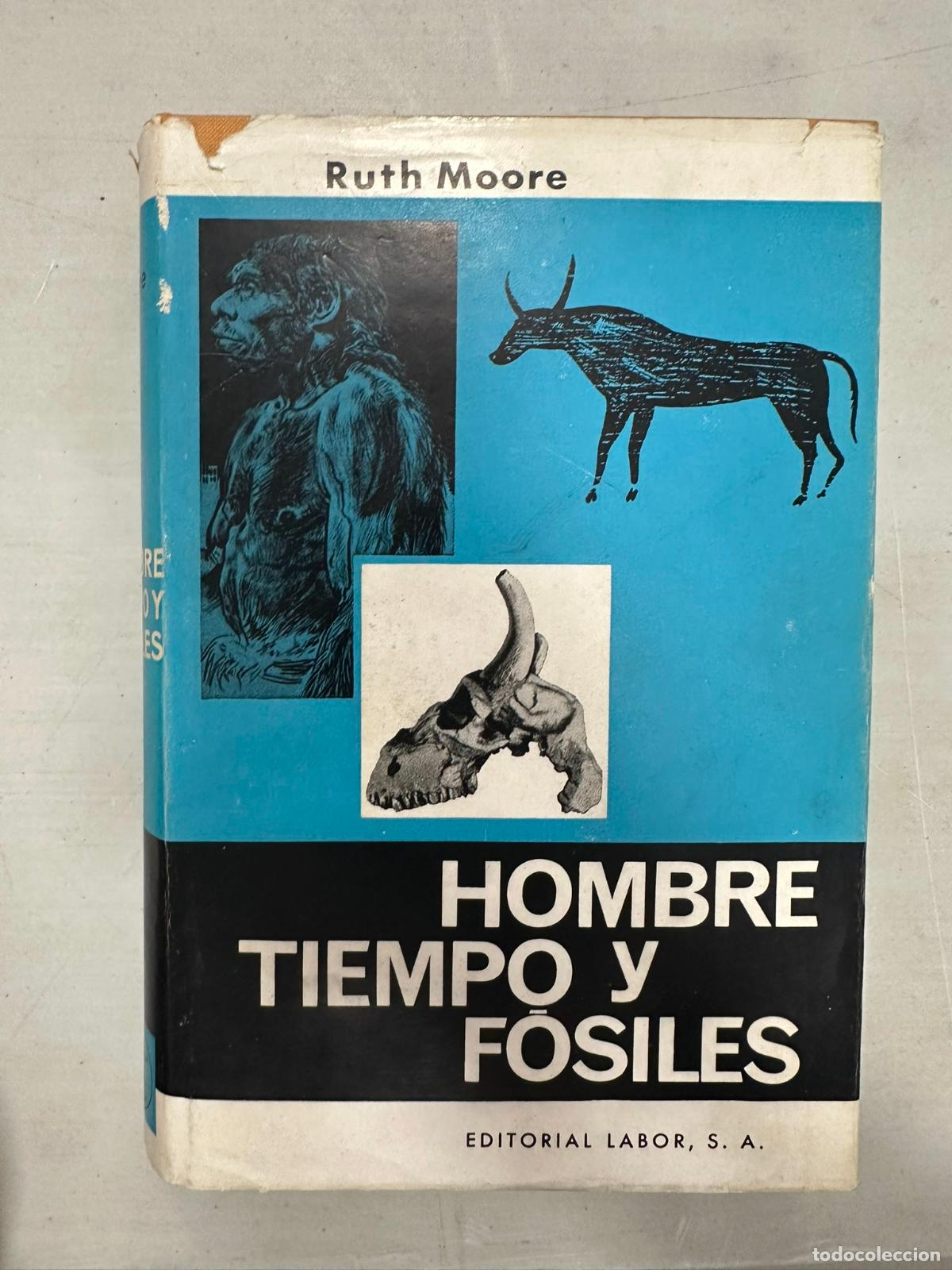 Libros de segunda mano: hombre tiempo y f&oacute;siles Ruth Moore - Foto 1
