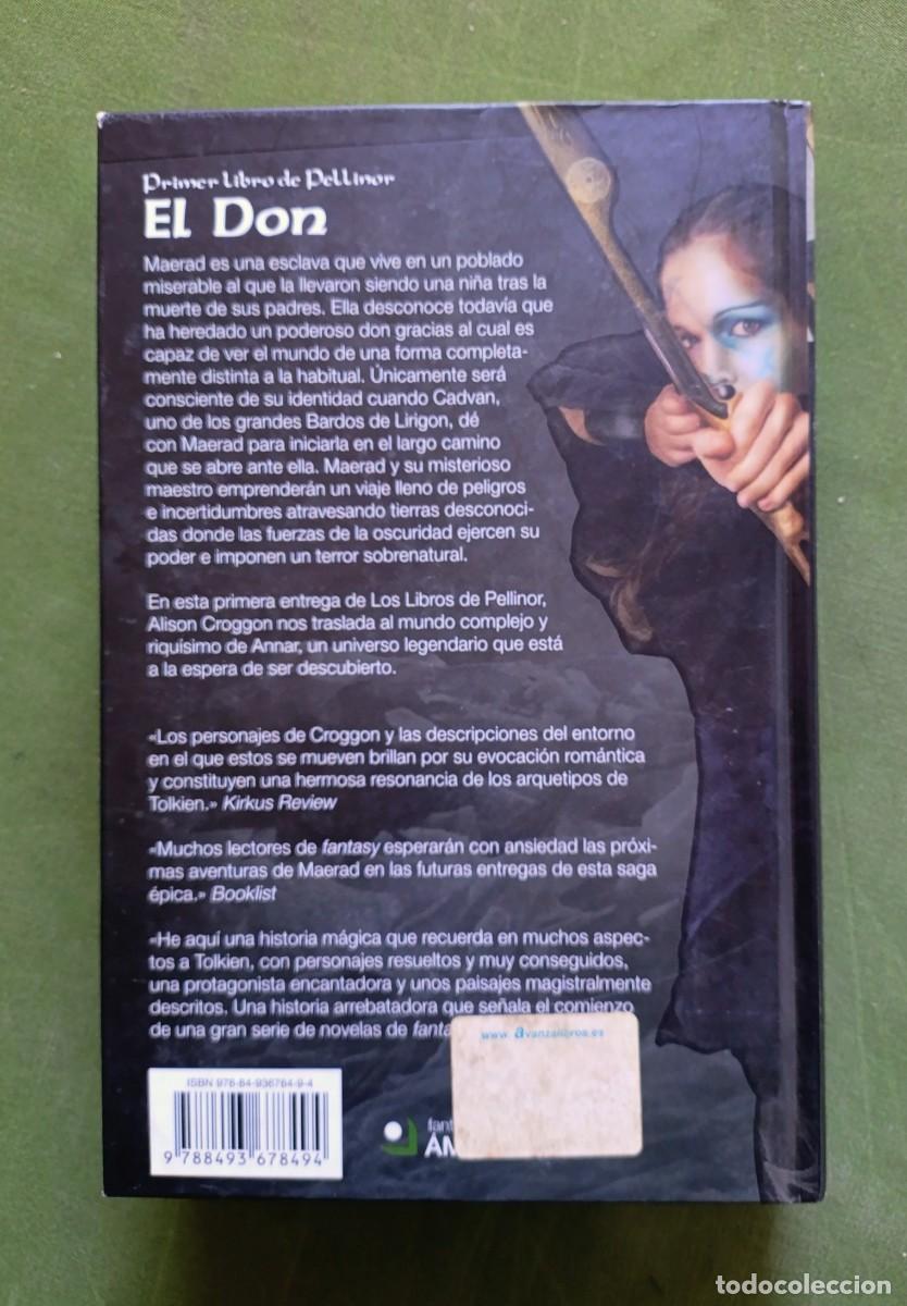 Libros de segunda mano: EL DON. LOS LIBROS DE PELINOR. PRIMER LIBRO. ALISON CROGGON. - Foto 2